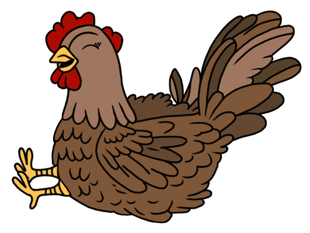 Huhn Susi am Bauernhof