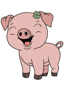 Das Schwein der Big 5 am Bauernhof
