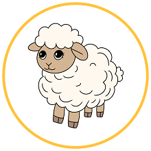Das Schaf der Big 5 am Bauernhof