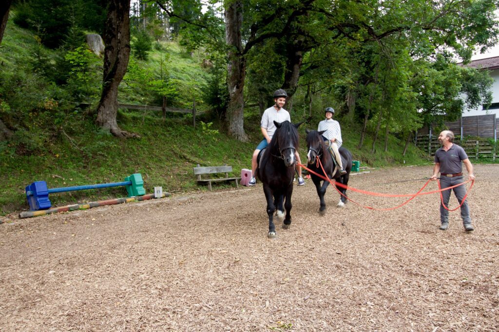 Reitstunde am Zauchtalerhof (c) Zauchtalerhof