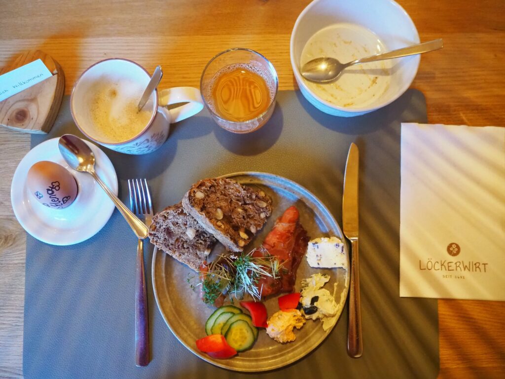 Köstliches Frühstück am Löckerwirt im SalzburgerLand